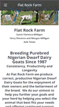 Mobile Screenshot of flatrockfarm.org