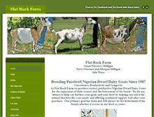 Tablet Screenshot of flatrockfarm.org